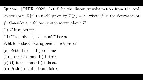 TIFR 2022 MATHS PhD SOLUTIONS GS2022