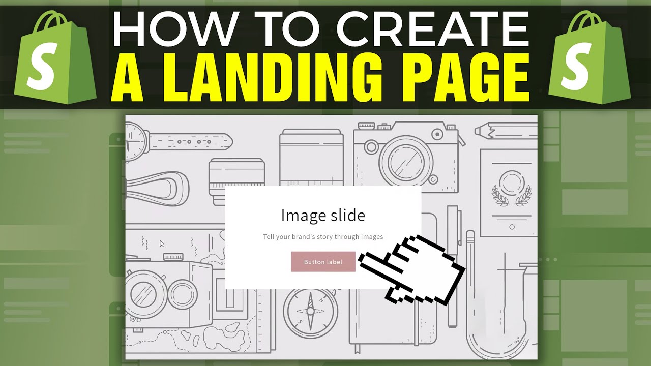 How To Create A Landing Page On Shopify | Step By Step Guide - YouTube
