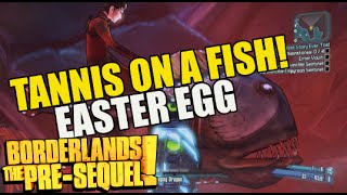 Tannis On Metal Fish! Easter Egg Borderlands Pre Sequel