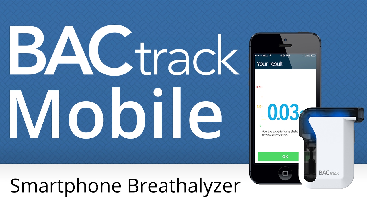  BACtrack Mobile Smartphone Breathalyzer, Professional-Grade  Accuracy, Wireless Smartphone Connectivity, Compatible w/Apple iPhone,  Google & Samsung Android Devices