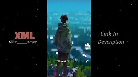 Jo Bhi Jitne Pal Jiyu🥺||NEW TRENDING VIDEO||SAD SONG||XML FILE||DIL IBADAT @Sayan-Editz