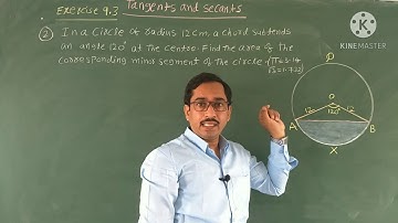 Exercise 9.3(1 & 2 prob.)// Tangents and Secants// Class 10.