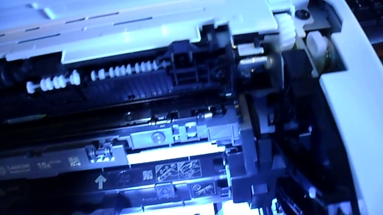 Первый запуск нового принтера HP LaserJet Pro M104a/w - YouTube