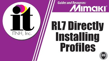 Rasterlink 7 - Installing Profiles with Profile Manager