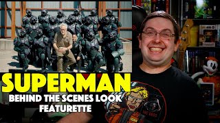 REACTION! Superman Featurette Behind the Scenes Look - James Gunn Movie 2025