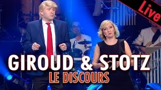 CECILE GIROUD & YANN STOTZ - Le Discours / Live dans les Années Bonheur