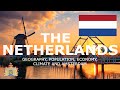 Les paysbas  gographie population conomie climat et amsterdam  nerlandais  hollande