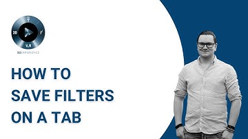 3DEXPERIENCE Tutorial: How to save filters on a tab