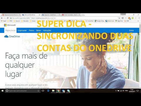 SUPER DICA - Sincronizar duas contas do OneDrive no mesmo computador.