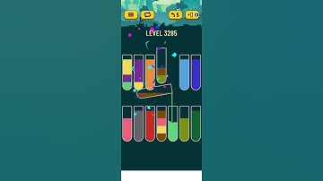 water sort puzzle - level 3285