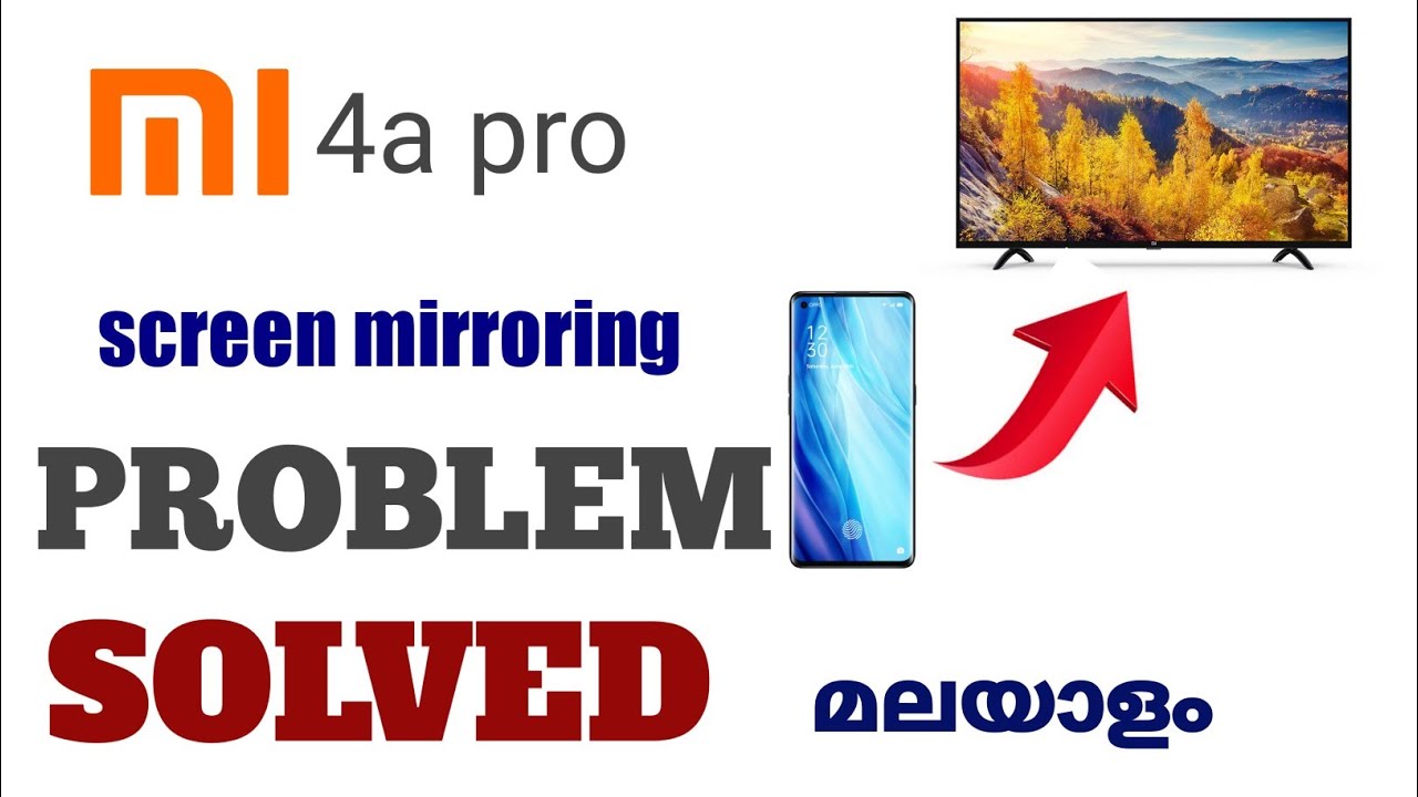 How to solve screen mirroring problem in mi 4a pro android led tv | Chromecasting problem solved.