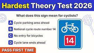 Theory Test 2026 UK | Ultimate HARDEST Practice Questions (UPDATED DVSA Test!) | PASS FIRST TIME