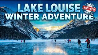 “Roadtrip to Lake Louise | Snow Festival & Ice Sculpture Adventure!”