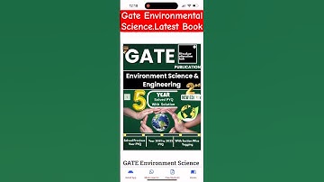 GATE Environment Science & Engineering Latest PYQ Book