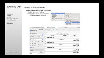Reducing and Creating Area Calculations in ARCHICAD