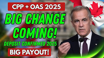 CPP & OAS Alert: What’s Changing December 2025 & January 2026