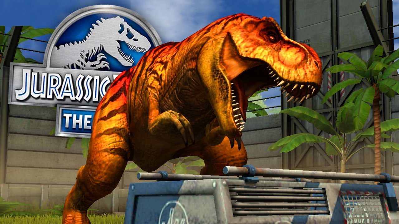 Tiranossauro T-REX (Jurassic World O Jogo) Jogo de Dinossauro Rex 