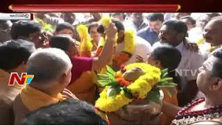 Minister Lokesh Visits Arasavalli Suryanarayana Temple || Srikakulam || NTV screenshot 4