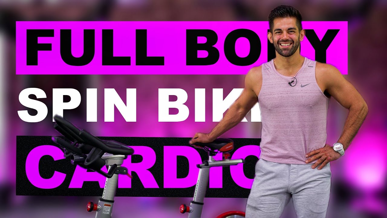 Full Body Spin Bike Weight Loss Cardio For Beginners // 20 Minutes
