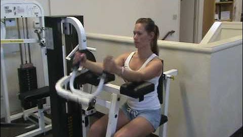Seated Tricep Extension (Machine #16)