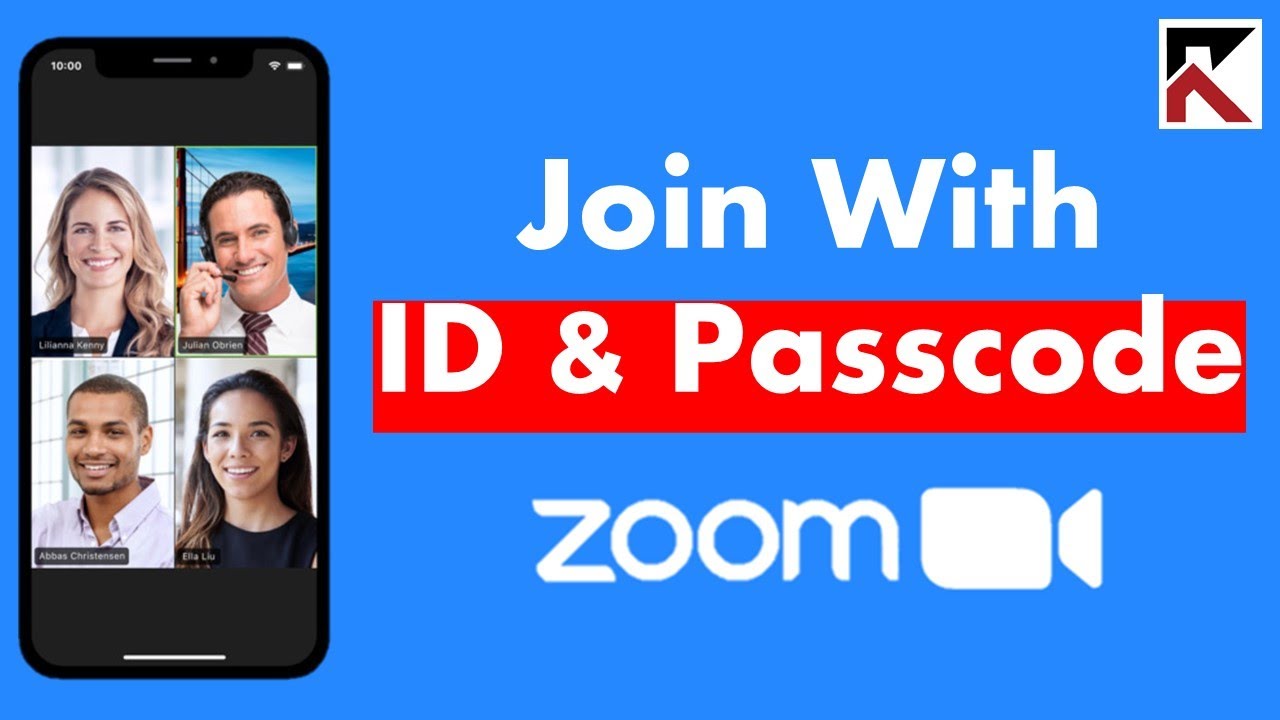 How To Join ZOOM Meeting With ID and Passcode iPhone YouTube