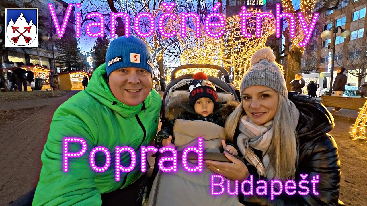 🎄✨ Vianočné trhy v Poprade a Budapešti 🇲🇬 | Travel Vlog 2025 | 4K