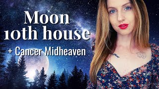 Moon 10th house: Your Moods, Safety & Emotional Well-being! (Cancer 10th/MC) Moon In 10th House Your Deep Needs