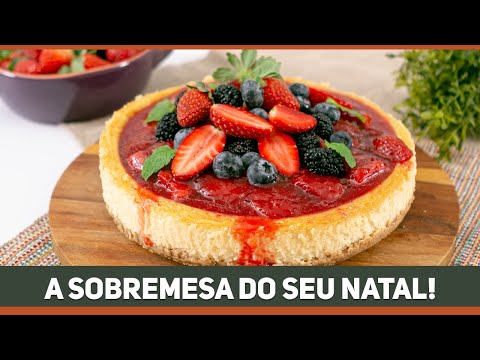 Como Fazer a Cheesecake de Frutas Vermelhas de Nova Iorque - RM 846