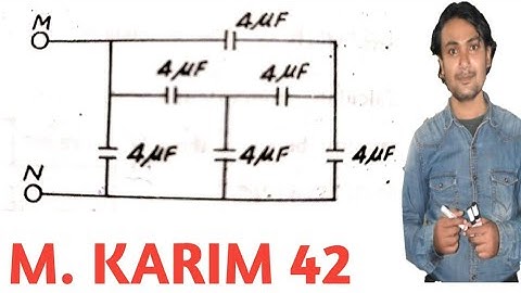 Grouping of condenser M Karim Question number 42 solution