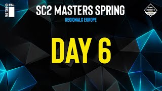 ESL SC2 Masters Spring | EU | День 6