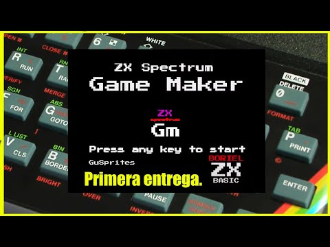 ZX SPECTRUM GAME MAKER CURSO TUTORIAL 01