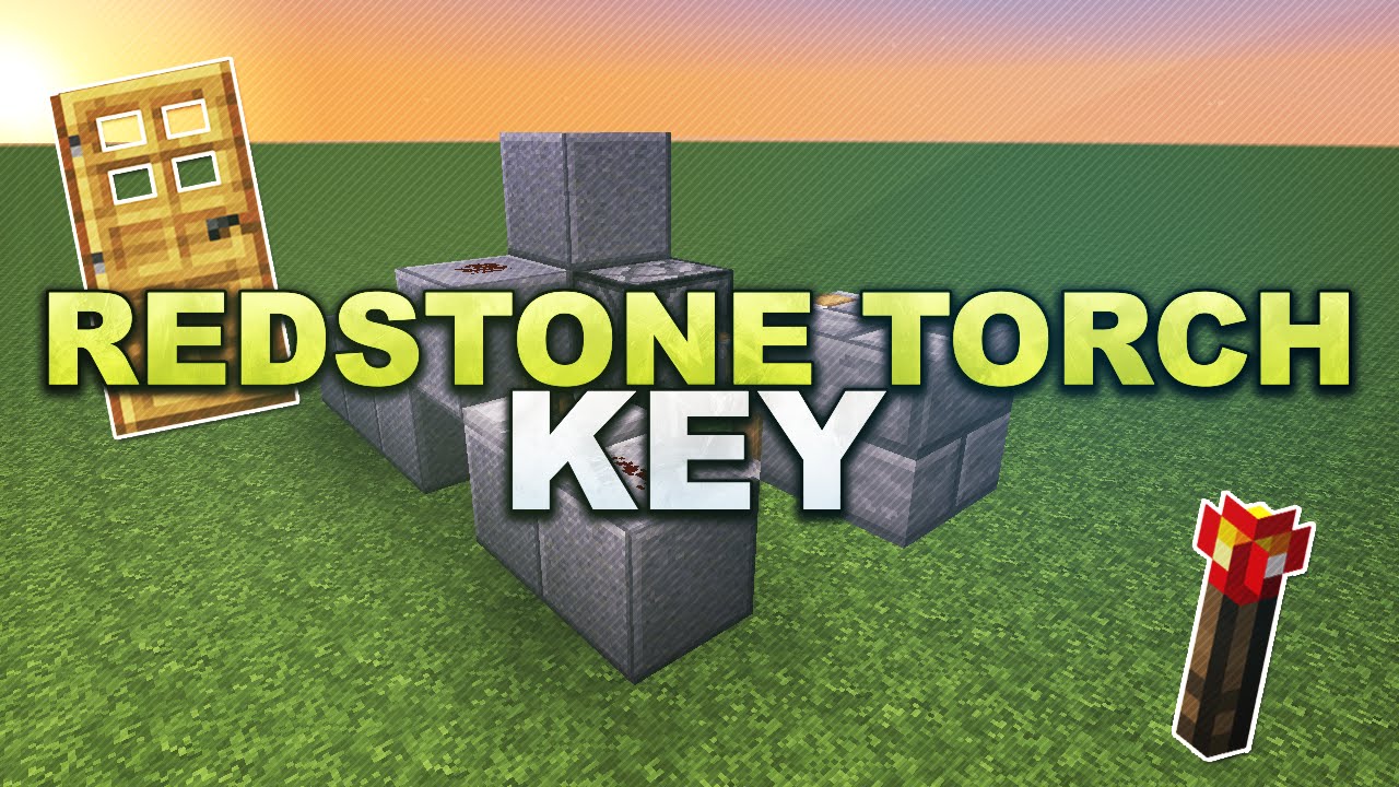 Minecraft - Redstone Fackel Schlüssel // Redstone Torch 