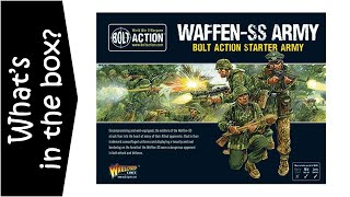 Bolt Action German Waffen-SS Starter Army, unboxing and review