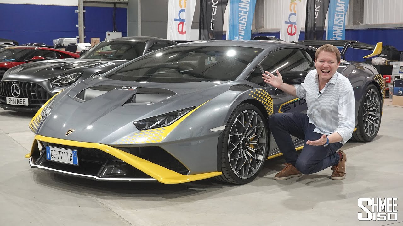 NEW Huracan STO Delivered at The Shmuseum! My First Drive