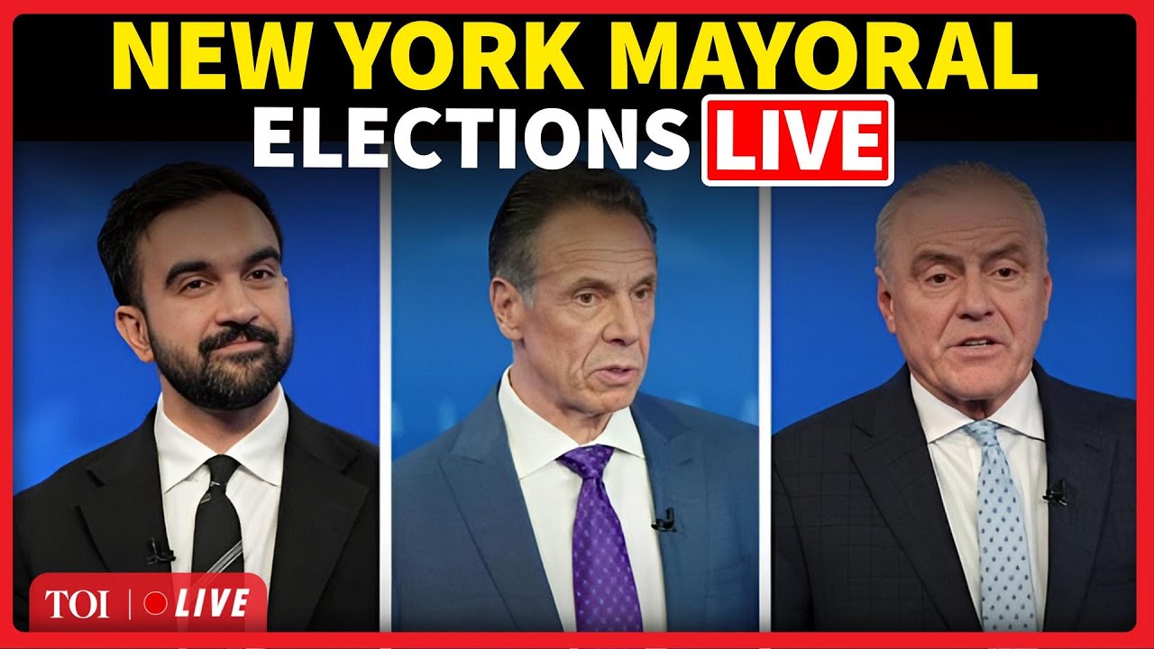 NYC Mayoral Election LIVE | Largest US City Go To Polls; Zohran Mamdani ...