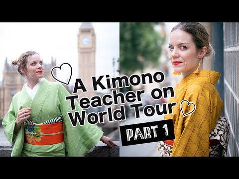 I traveled the world teaching kimono classes - Part 1