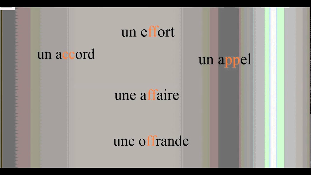Les Mots Commençant Par Ac Ap Af Ef Et Of