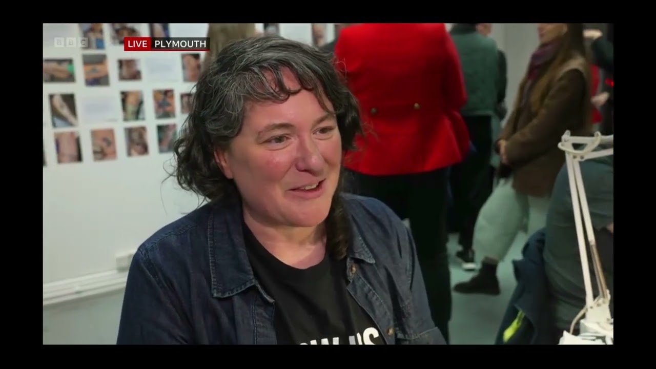 Let's SEA Your Tatts (Plymouth) 2026 - Laura Hopes & LOW PROFILE artwork - BBC Spotlight TV coverage