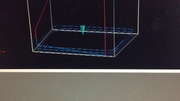 DIY CNC - UCCNC first test run. 50mm square to test CV settings