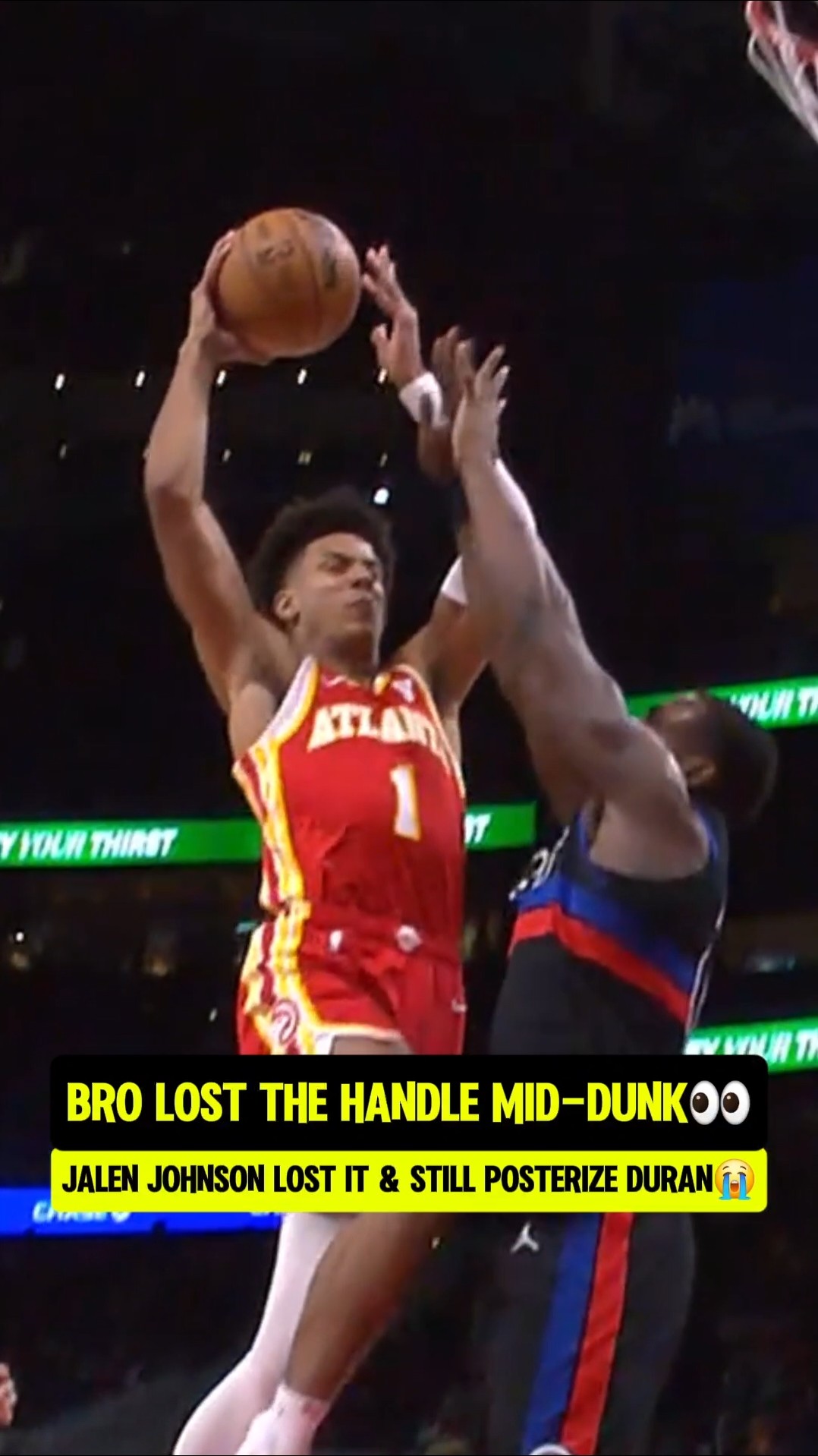 Bro lost and found his POSTER DUNK?