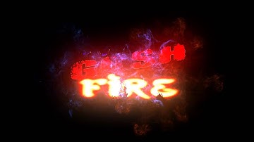 DJ Gosh Fire Explosive Logo Animation Intro