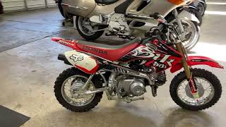 2003 Honda XR50R D07310