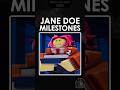 👒 ALL JANE DOE'S MILESTONE SKINS in FORSAKEN! | #forsaken #roblox #janedoe