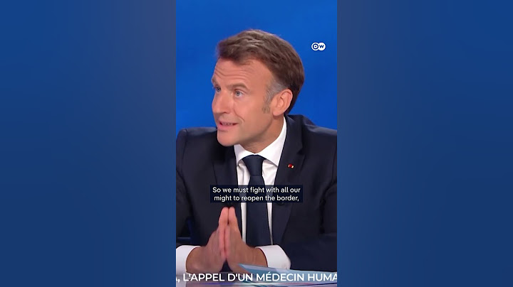 French President Macron calls Israeli PM's Gaza measures a "disgrace" | DW News