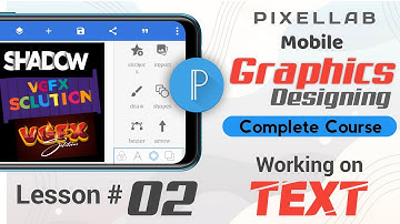 Pixellab step by step tutorial  working on text  Part 2  #pixellab #graphicsdesigning #youtube