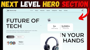 🏆ELEMENTOR-geheimen: creëer deze in het oog springende heldensectie voor je website | WordPress-z...