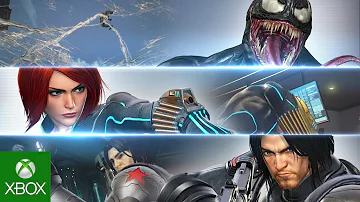 Marvel vs. Capcom: Infinite - Winter Soldier, Black Widow, and Venom Gameplay Trailer