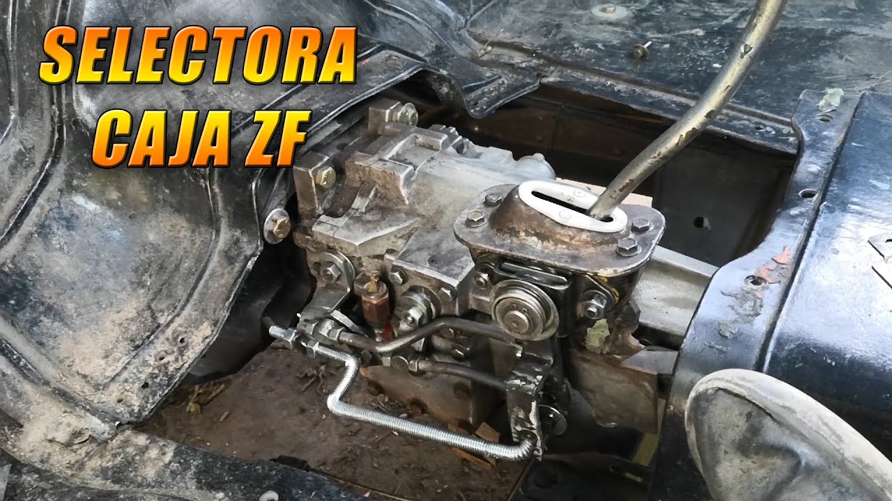 REPARAMOS Y MODIFICAMOS SELECTORA CAJA ZF