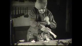 Spoon carving. 1956