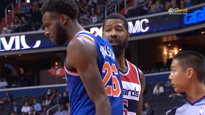 Markieff Morris wanna fight with Mitchell Robinson...